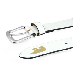 Jack Nicklaus Leather Belt - White