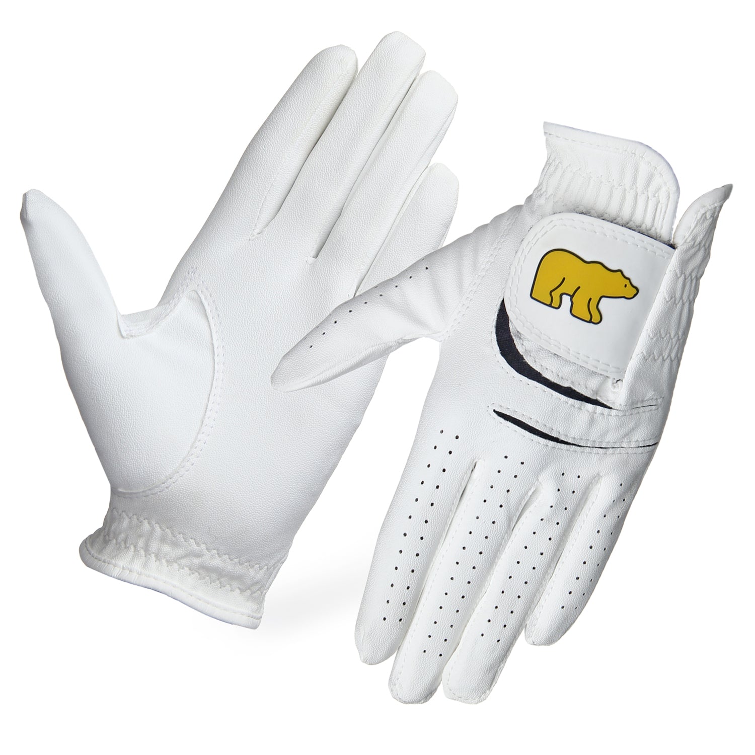 Jack Nicklaus Men's 18 Majors Golf Glove - White - Left Hand