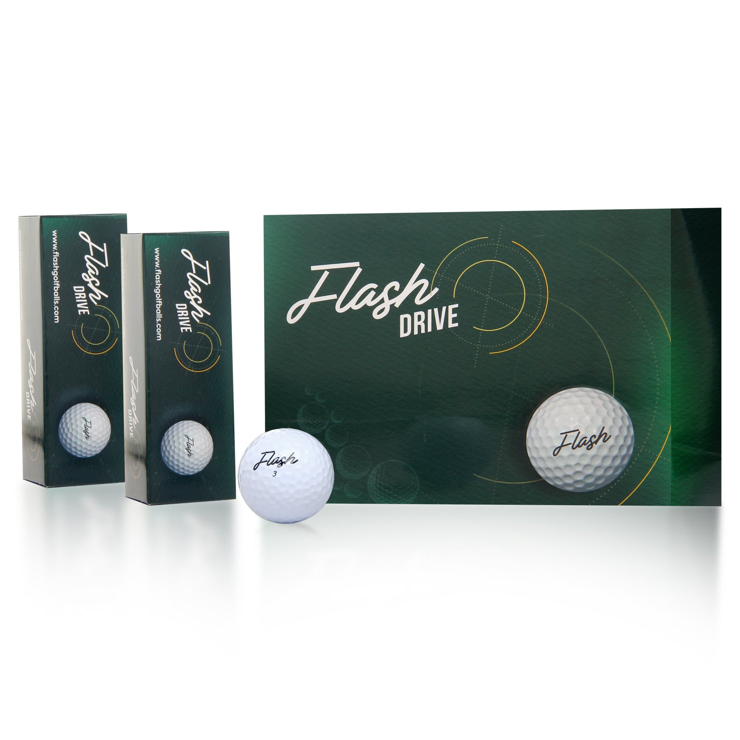 Flash Drive Golf Balls